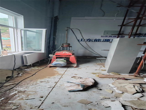 德庆地基基础下沉墙体裂缝加固注浆顶升施工